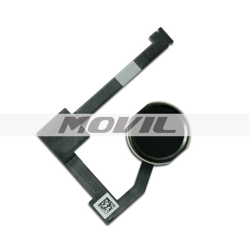 Black Home Menu Button With Flex Cable Replacement Part For iPad Air 2